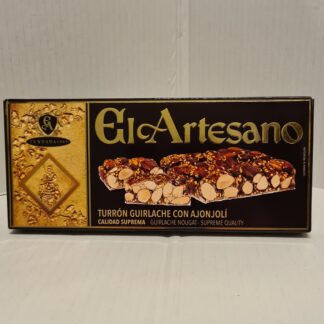 Turrón Guirlache con ajonjoli
